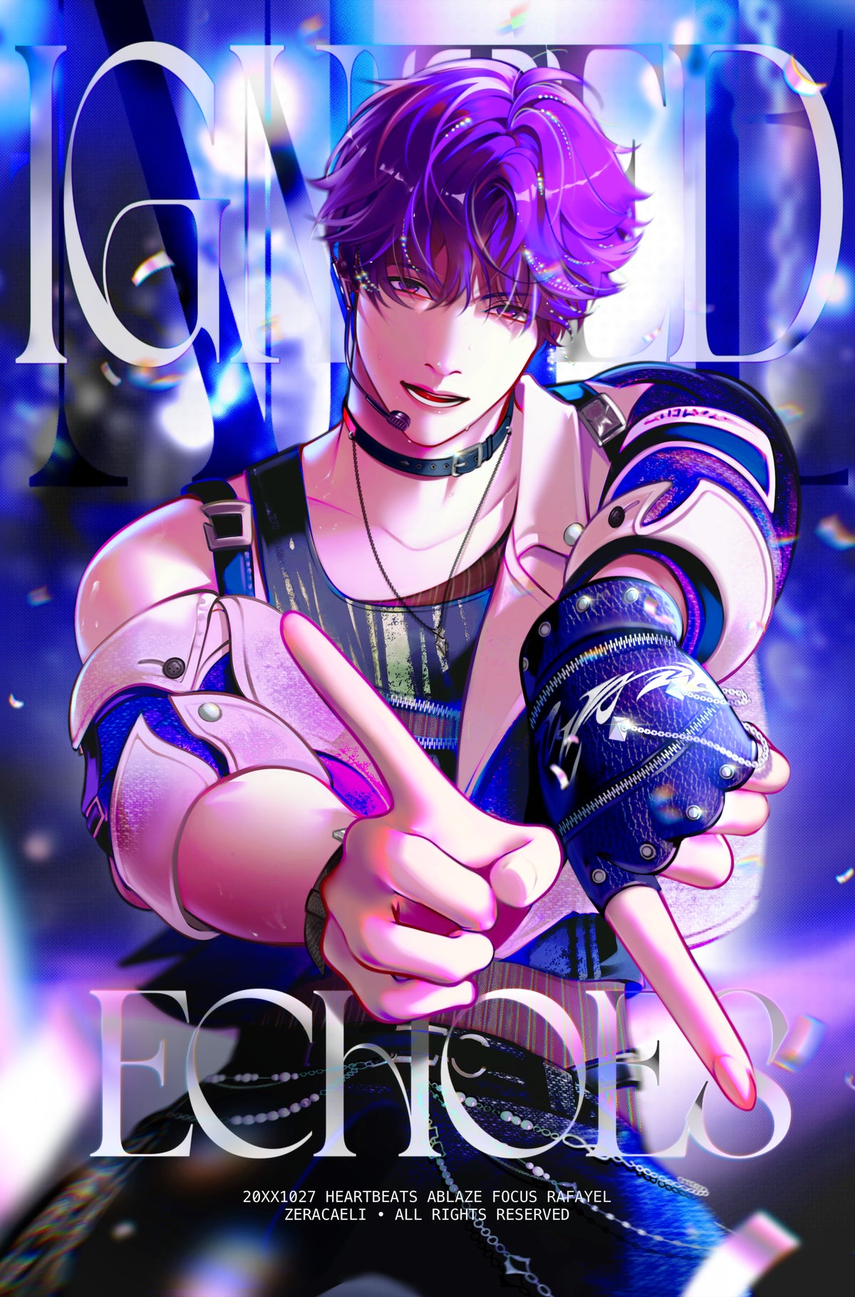 Idol Rafayel Love and Deepspace fan art print by Zeracaeli - ConnekArt